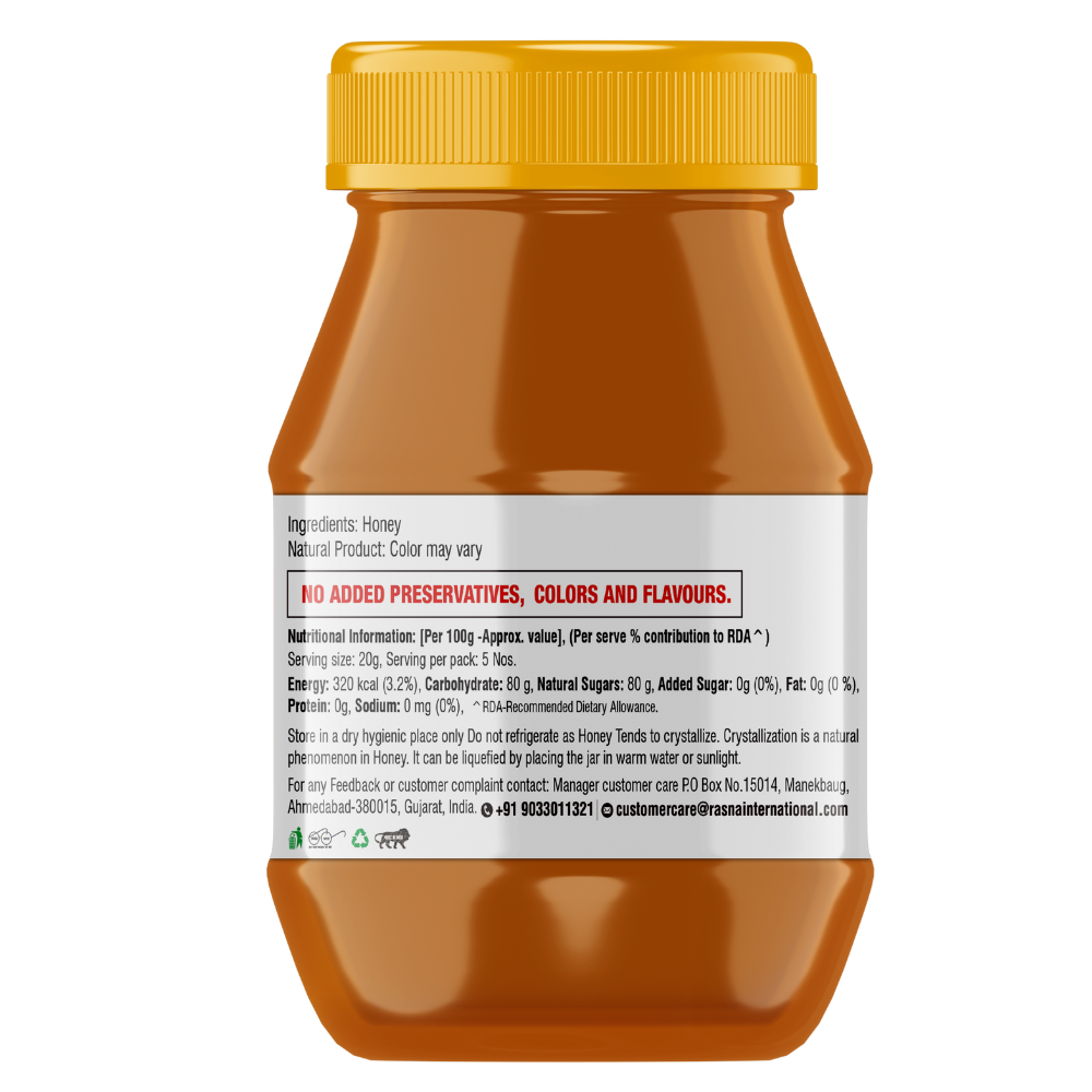 100 g honey side back