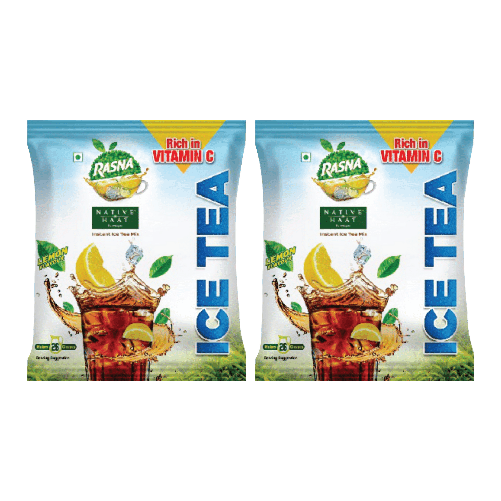 Rasna Native Haat Ice Tea Combo Pack (400g+400g) - Rasna