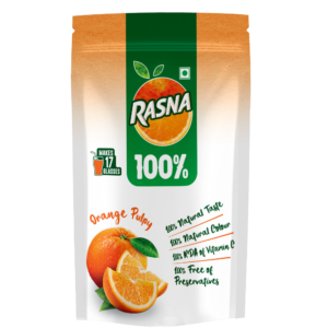 Rasna 100% Orange Pulpy